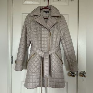 Via Spiga quilted trench coat